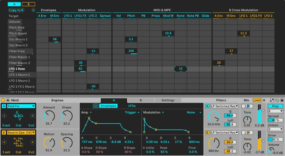 ableton meld synth
